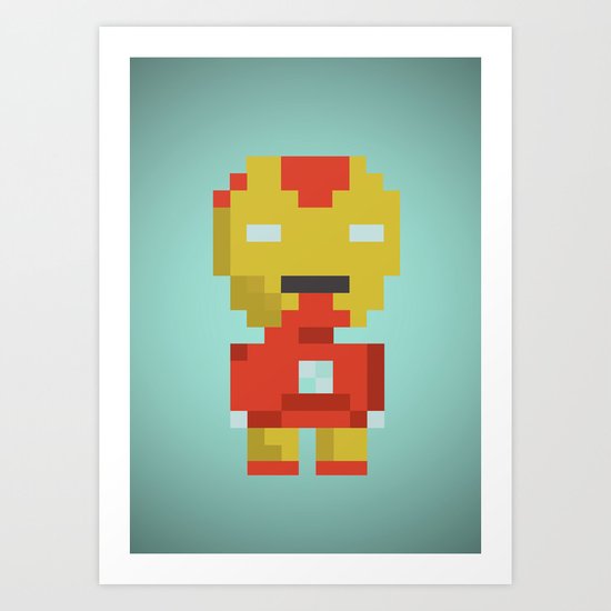 Iron Man Art Print