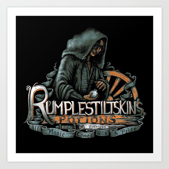 Rumplestiltskin Art Print