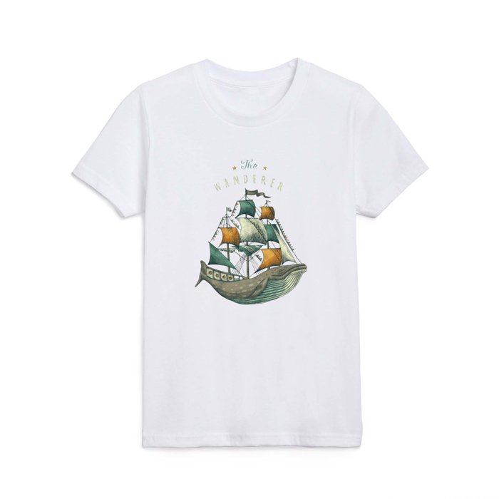 Whale | Petrol Grey Kids T Shirt