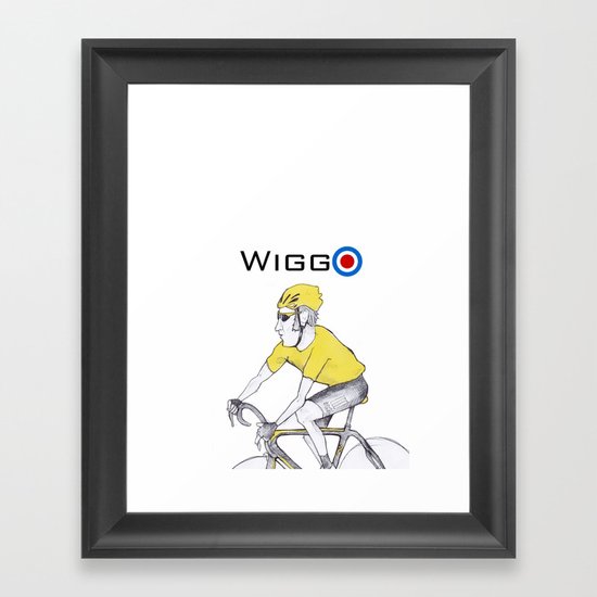 Wiggo Framed Art Print