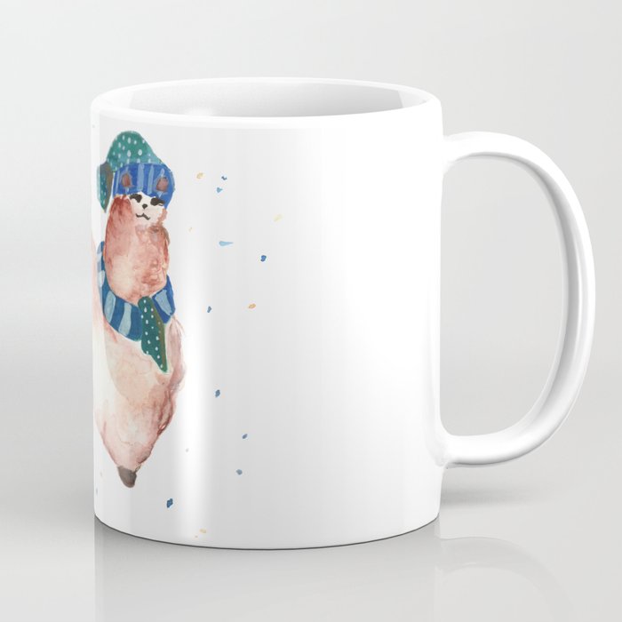 Warm Alpaca Coffee Mug