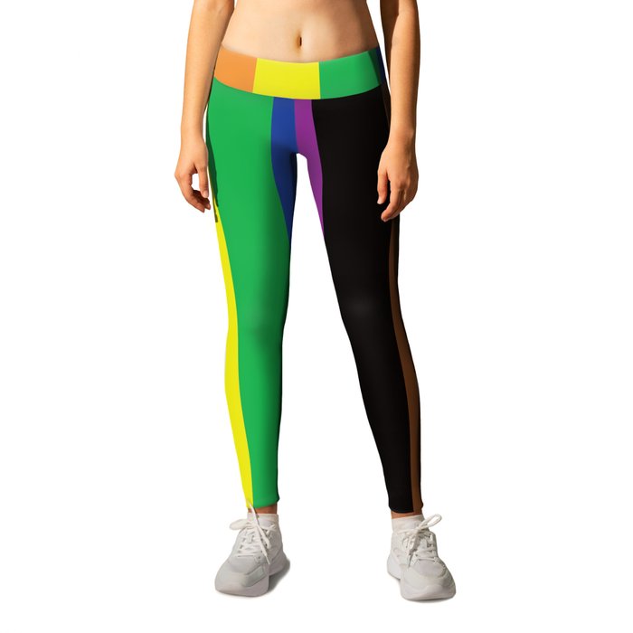 LGBT LGBTQB+ FLAG RAINBOW PRIDE LGBTQ LGBTQ+ Leggings