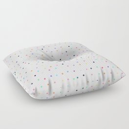 confetti dots Floor Pillow