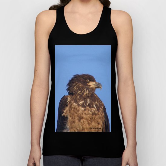 Golden Eagle on the Kenai Unisex Tank Top