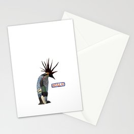 A Punk Penguin, 2023 Version Stationery Cards
