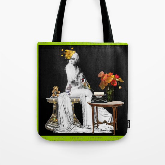 Letter to Society6 Tote Bag
