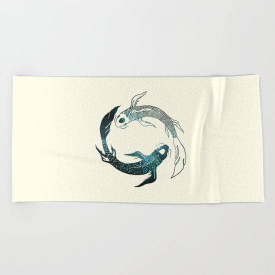 Balance in the Universe Beach Towel
