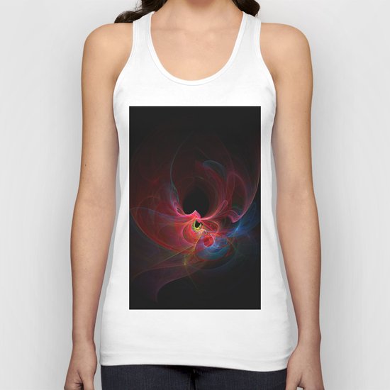 Fractal - 33 Colorful Unisex Tank Top
