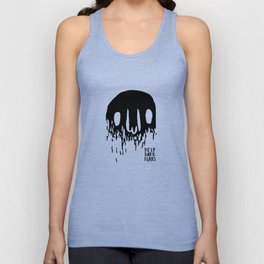 Disappearing Face - Black Tank Top