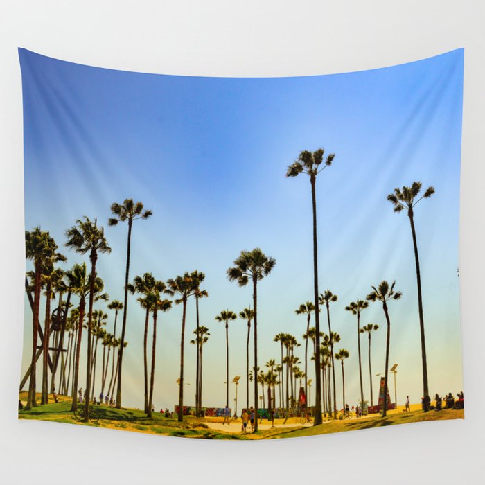 Venice beach CA. Wall Tapestry by haroulita  Society6
