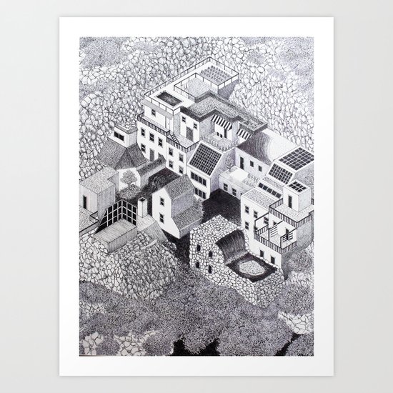 Symbiosis 001 Art Print