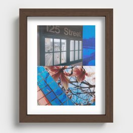 125th Street Recessed Framed Print