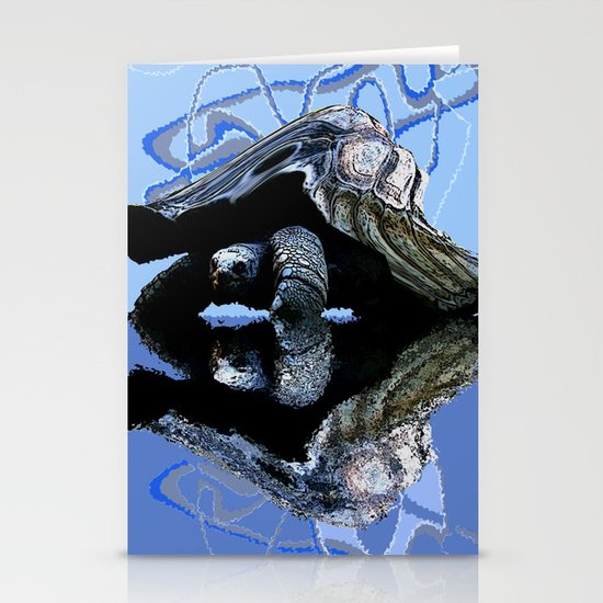 Blue Turtle Stationery Cards