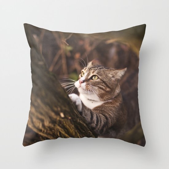 Chrapcio the Fierce Throw Pillow