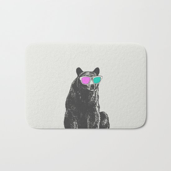 3D is Un-bear-able Bath Mat