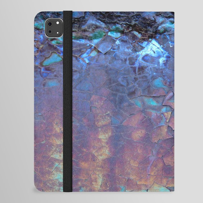 Waterfall. Rustic & crumby paint. iPad Folio Case