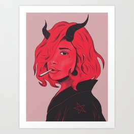 She Devil Art Print