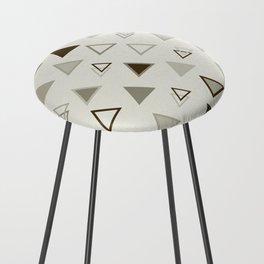 Lovely Triangles  Counter Stool