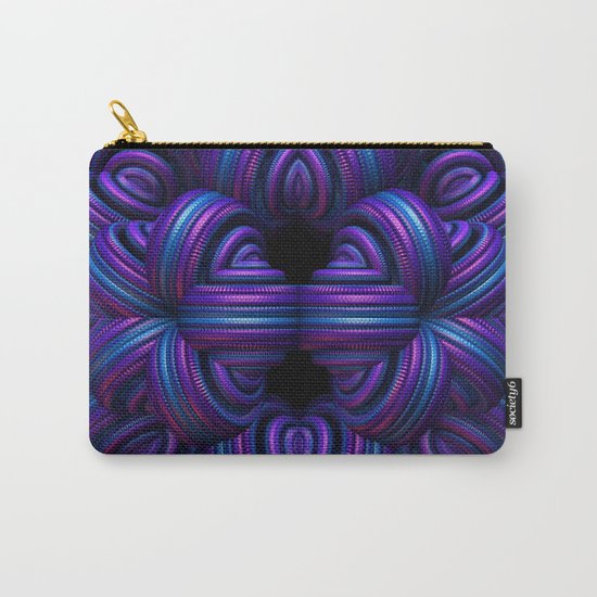 Purple Orb Carry-All Pouch