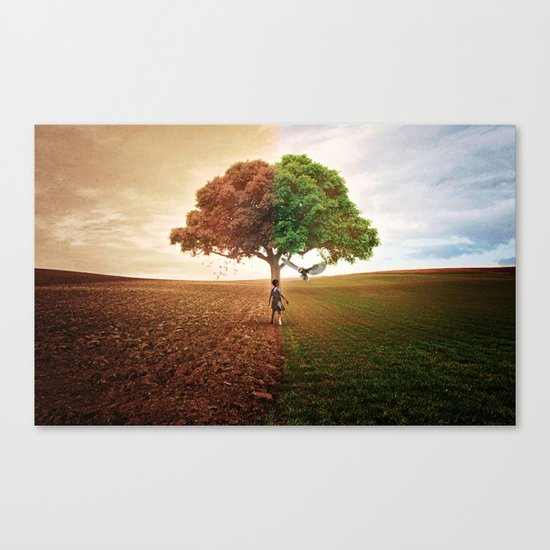 Division Canvas Print