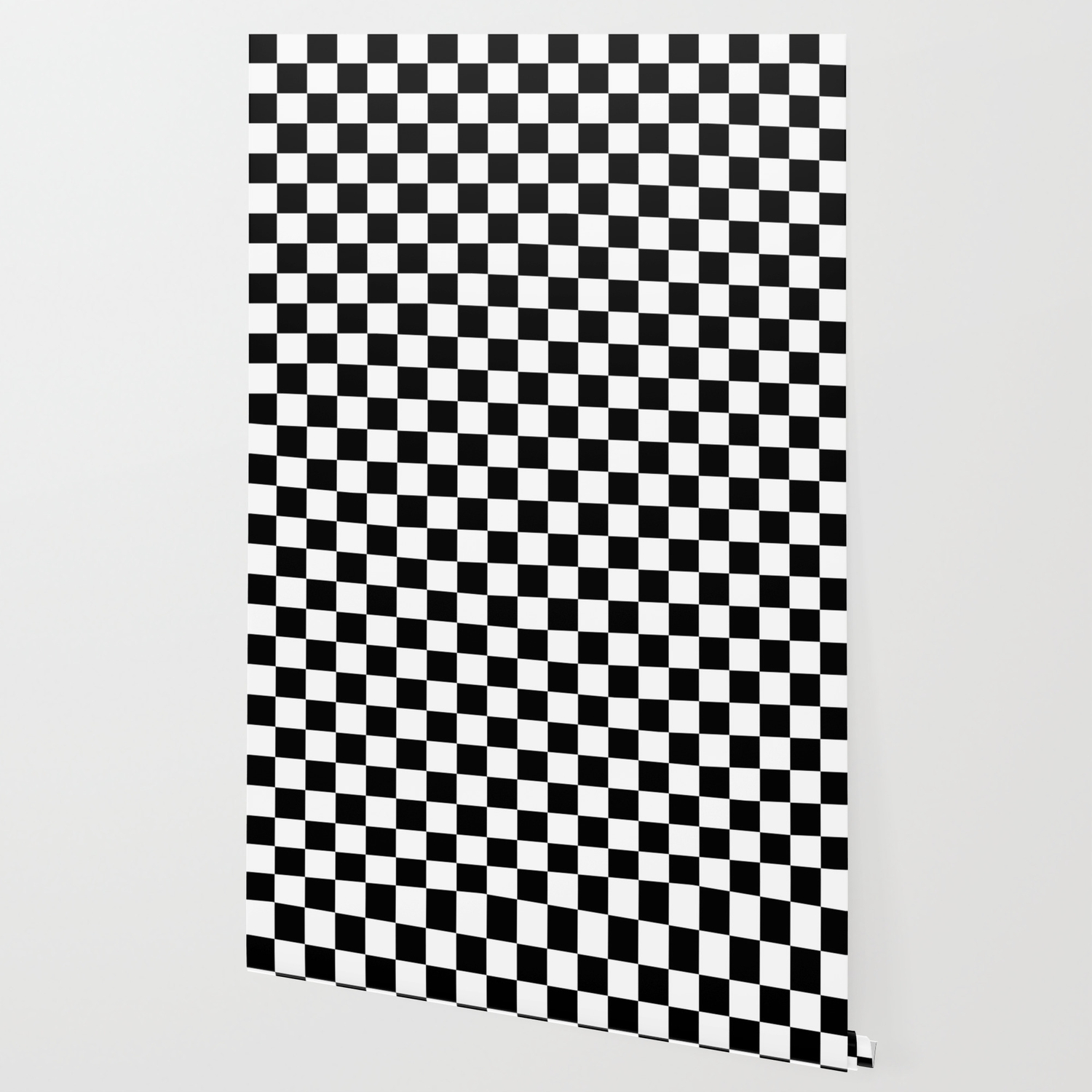 Black White Checker Checkerboard Checkers Wallpaper By
