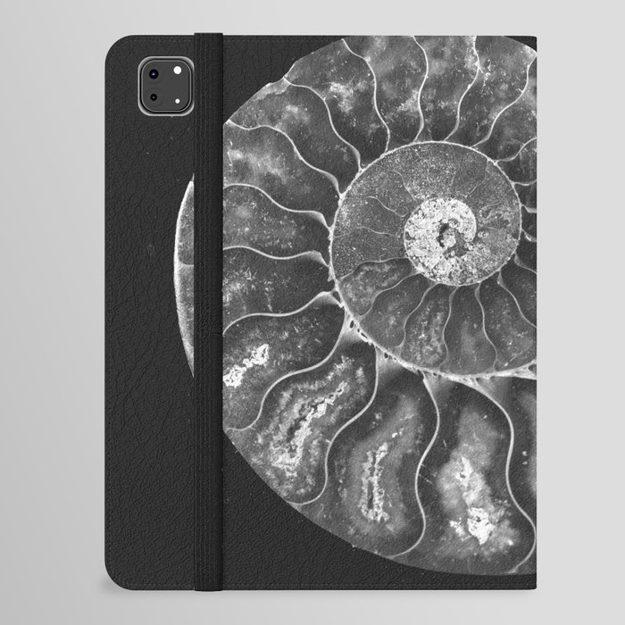 B&W Ammonite iPad Folio Case