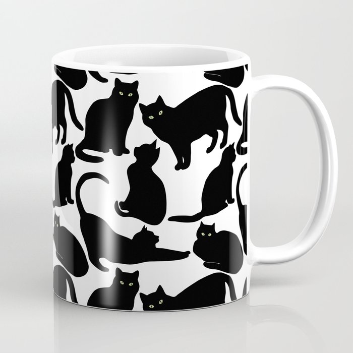 Black Cats Coffee Mug