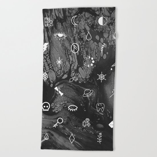 YOU'RE SO DARK Beach Towel