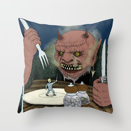 Appetizer Throw Pillow