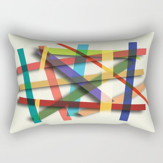 Abstract #436 Rectangular Pillow