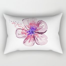 Little Lilac Flower Rectangular Pillow