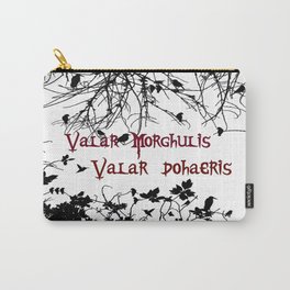 Valar Morghulis Carry-All Pouch | Abstract, Vector, Graphicdesign, Pop Art, Art, Stencil, Book, Comic, Valarmorghulis, Digital 