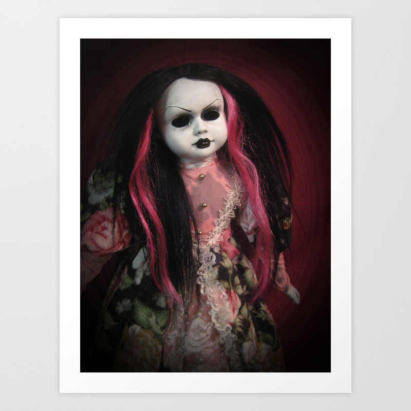 creepy doll art