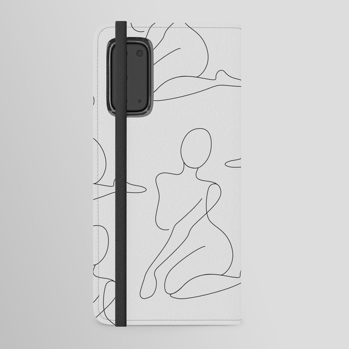 Nude Curve Android Wallet Case
