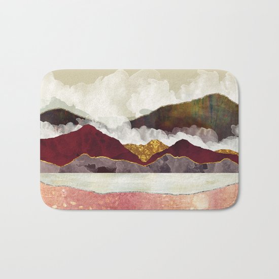 Melon Mountains Bath Mat