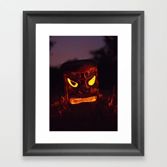 Autumn welcome Framed Art Print