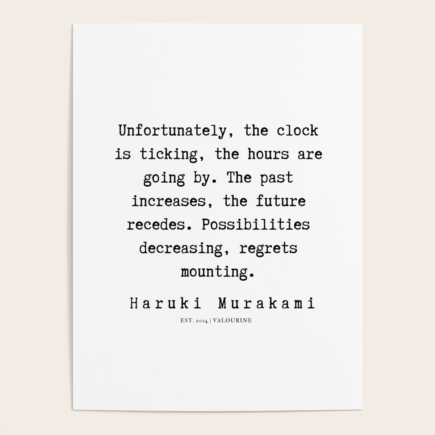 Quotes By Haruki Murakami 16 | Haruki Murakami Quotes | 190811 Poster By Quotes And Sayings | Society6