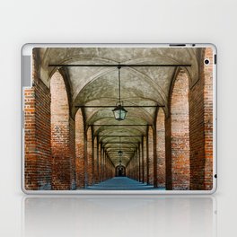 Sabbioneta, colonnade, Italy Laptop & iPad Skin