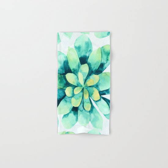 tropical flower Hand & Bath Towel