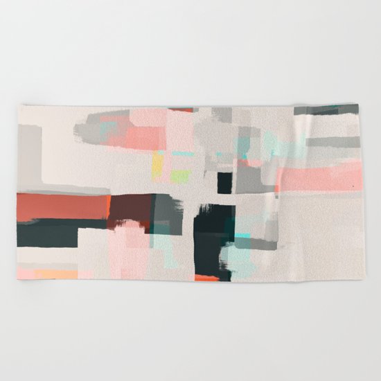 Abstract Painting No. 7 Beach Towel