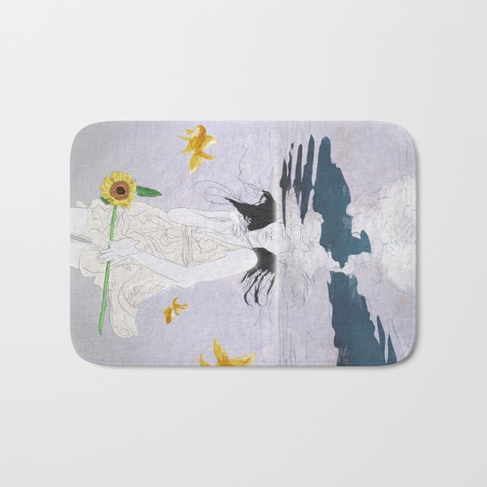 water planet Bath Mat