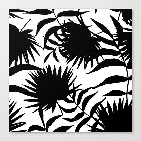 tropical pattern Canvas Print