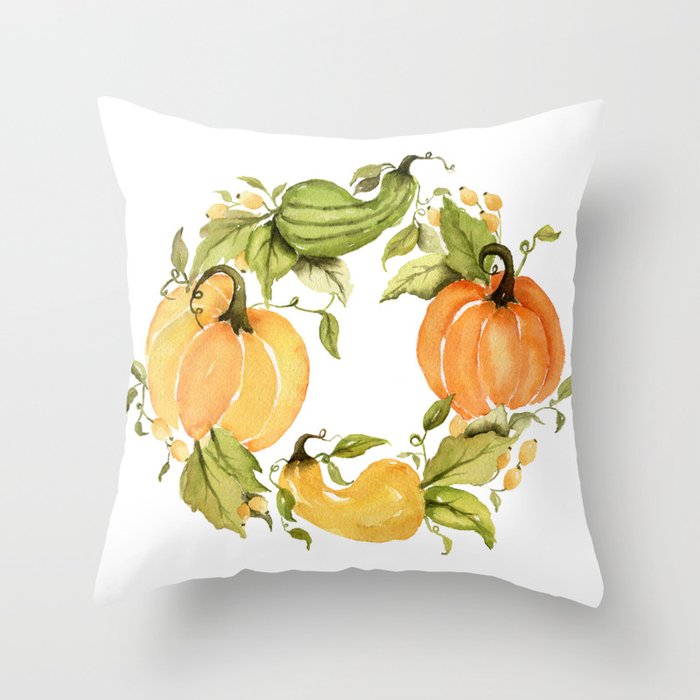 Oh my Gourd! Throw Pillow