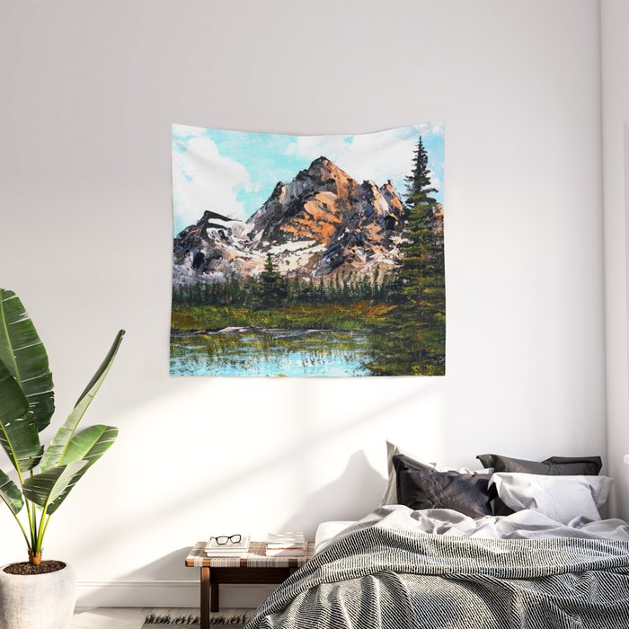 Bob ross on sale tapestry