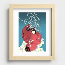 The Electric Eye Recessed Framed Print