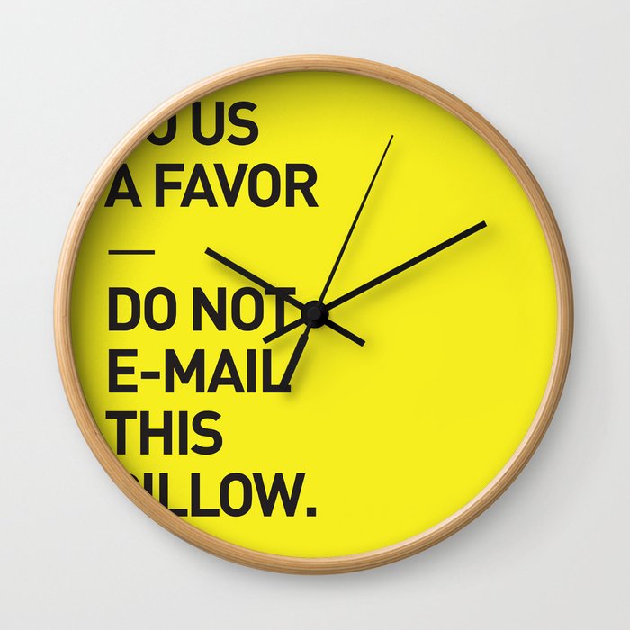 Save the planet. Wall Clock