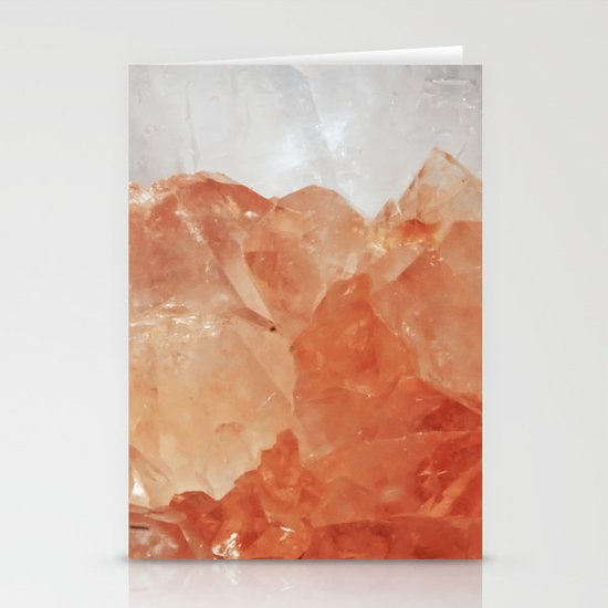 BLOOD ORANGE QUARTZ Stationery Cards