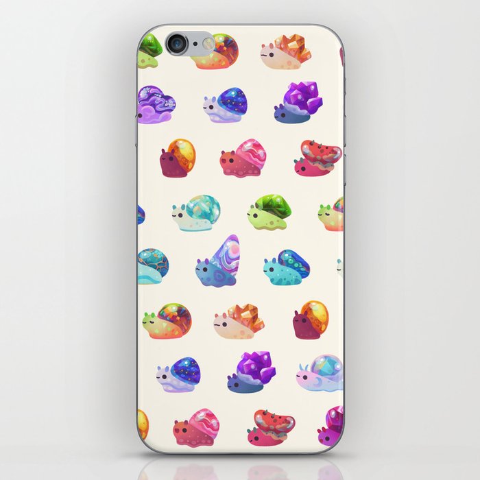 Jewel Snail - pastel iPhone Skin