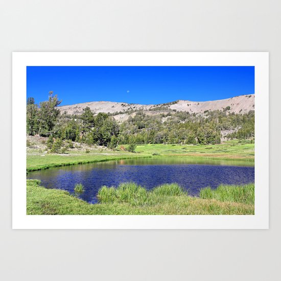The Moon Art Print