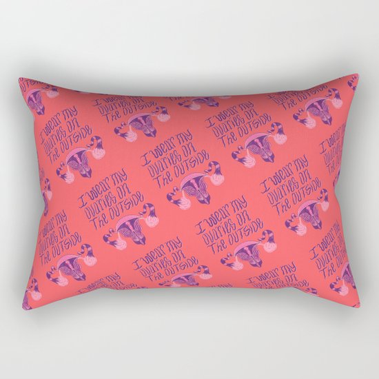 Ovaries Rectangular Pillow